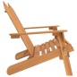 vidaXL Adirondack-Gartenbank 126 cm Massivholz Akazie vidaXL Adirondack-Gartenbank 126 cm Massivholz Akazie