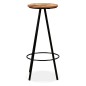 vidaXL Barhocker 2 Stk. Massives Altholz vidaXL Barhocker 2 Stk. Massives Altholz