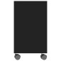 vidaXL Beistelltisch Schwarz 70x35x55 cm Holzwerkstoff vidaXL Beistelltisch Schwarz 70x35x55 cm Holzwerkstoff
