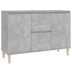 vidaXL Sideboard Betongrau 103,5x35x70 cm Holzwerkstoff