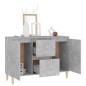 vidaXL Sideboard Betongrau 103,5x35x70 cm Holzwerkstoff vidaXL Sideboard Betongrau 103,5x35x70 cm Holzwerkstoff