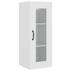 vidaXL Hängeschrank Weiß 34,5x34x90 cm