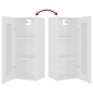 vidaXL Hängeschrank Weiß 34,5x34x90 cm vidaXL Hängeschrank Weiß 34,5x34x90 cm