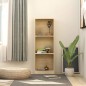 vidaXL Bücherregal 3 Fächer Sonoma-Eiche 40x24x108 cm Holzwerkstoff vidaXL Bücherregal 3 Fächer Sonoma-Eiche 40x24x108 cm Holzwerkstoff