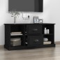 vidaXL TV-Schrank Schwarz 99,5x35,5x48 cm Holzwerkstoff vidaXL TV-Schrank Schwarz 99,5x35,5x48 cm Holzwerkstoff