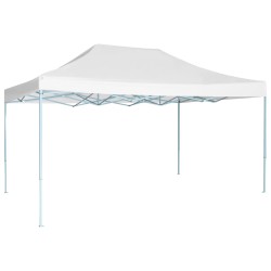 vidaXL Partyzelt Faltbar 3x4,5 m Weiß