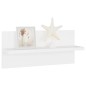 vidaXL Wandregale 4 Stk. Weiß 40x11,5x18 cm Holzwerkstoff vidaXL Wandregale 4 Stk. Weiß 40x11,5x18 cm Holzwerkstoff