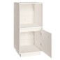 vidaXL Sideboard Weiß 38x35x80 cm Massivholz Kiefer vidaXL Sideboard Weiß 38x35x80 cm Massivholz Kiefer