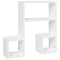 vidaXL Wandregale 2 Stk. Weiß 50x15x50 cm Holzwerkstoff vidaXL Wandregale 2 Stk. Weiß 50x15x50 cm Holzwerkstoff