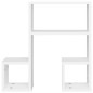 vidaXL Wandregale 2 Stk. Weiß 50x15x50 cm Holzwerkstoff vidaXL Wandregale 2 Stk. Weiß 50x15x50 cm Holzwerkstoff