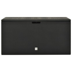 vidaXL Gartenbox Anthrazit 114x47x60 cm
