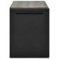 vidaXL Gartenbox Anthrazit 114x47x60 cm vidaXL Gartenbox Anthrazit 114x47x60 cm