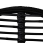vidaXL Esszimmerstühle 2 Stk. Natur Rattan Schwarz vidaXL Esszimmerstühle 2 Stk. Natur Rattan Schwarz