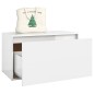vidaXL Flurbank 80x40x45 cm Hochglanz-Weiß Holzwerkstoff vidaXL Flurbank 80x40x45 cm Hochglanz-Weiß Holzwerkstoff