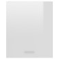 vidaXL Hängeschrank Hochglanz-Weiß 50x31x60 cm Holzwerkstoff vidaXL Hängeschrank Hochglanz-Weiß 50x31x60 cm Holzwerkstoff