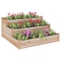 vidaXL Hochbeet 120x120x56 cm Massivholz Tanne vidaXL Hochbeet 120x120x56 cm Massivholz Tanne