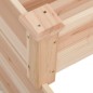 vidaXL Hochbeet 120x120x56 cm Massivholz Tanne vidaXL Hochbeet 120x120x56 cm Massivholz Tanne