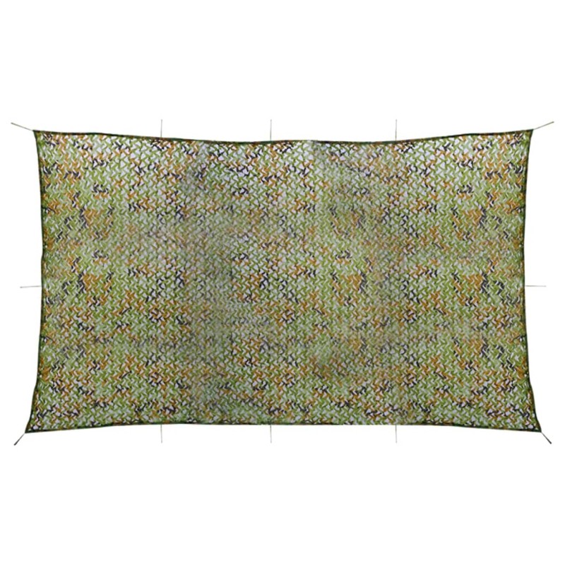vidaXL Tarnnetz mit Aufbewahrungstasche 3x8 m Grün vidaXL Tarnnetz mit Aufbewahrungstasche 3x8 m Grün