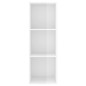 vidaXL TV-Wandschrank Hochglanz-Weiß 37x37x107 cm Holzwerkstoff vidaXL TV-Wandschrank Hochglanz-Weiß 37x37x107 cm Holzwerkstoff