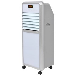 vidaXL Tragbarer Luftkühler 120 W 15 L 648 m³/h