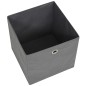 vidaXL Aufbewahrungsboxen 10 Stk. Vliesstoff 32 x 32 x 32 cm Grau vidaXL Aufbewahrungsboxen 10 Stk. Vliesstoff 32 x 32 x 32 cm Grau