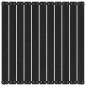 vidaXL Gartenhocker 70x70x30 cm Schwarz Massivholz Kiefer vidaXL Gartenhocker 70x70x30 cm Schwarz Massivholz Kiefer