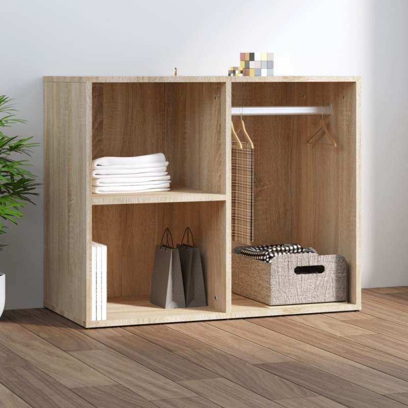 vidaXL Kleiderschrank Sonoma-Eiche 80x40x65 cm Holzwerkstoff vidaXL Kleiderschrank Sonoma-Eiche 80x40x65 cm Holzwerkstoff