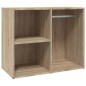 vidaXL Kleiderschrank Sonoma-Eiche 80x40x65 cm Holzwerkstoff vidaXL Kleiderschrank Sonoma-Eiche 80x40x65 cm Holzwerkstoff