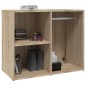 vidaXL Kleiderschrank Sonoma-Eiche 80x40x65 cm Holzwerkstoff vidaXL Kleiderschrank Sonoma-Eiche 80x40x65 cm Holzwerkstoff
