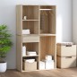 vidaXL Kleiderschrank Sonoma-Eiche 80x40x65 cm Holzwerkstoff vidaXL Kleiderschrank Sonoma-Eiche 80x40x65 cm Holzwerkstoff
