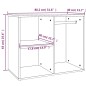 vidaXL Kleiderschrank Sonoma-Eiche 80x40x65 cm Holzwerkstoff vidaXL Kleiderschrank Sonoma-Eiche 80x40x65 cm Holzwerkstoff