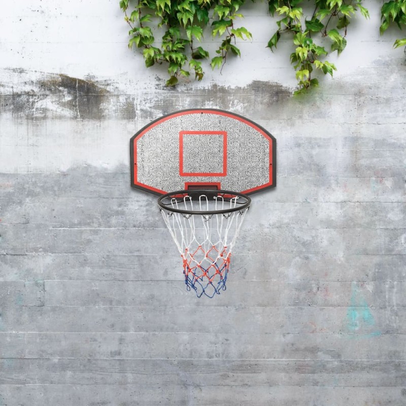 vidaXL Basketballkorb Schwarz 71x45x2 cm Polyethylen vidaXL Basketballkorb Schwarz 71x45x2 cm Polyethylen