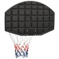 vidaXL Basketballkorb Schwarz 71x45x2 cm Polyethylen vidaXL Basketballkorb Schwarz 71x45x2 cm Polyethylen