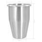 vidaXL Milchshake-Mixer Edelstahl 1 L vidaXL Milchshake-Mixer Edelstahl 1 L
