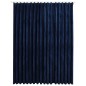 vidaXL Verdunkelungsvorhang mit Haken Samt Dunkelblau 290 x 245 cm vidaXL Verdunkelungsvorhang mit Haken Samt Dunkelblau 290 x 245 cm