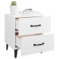 vidaXL Nachttische 2 Stk. Hochglanz-Weiß 40x35x47,5 cm vidaXL Nachttische 2 Stk. Hochglanz-Weiß 40x35x47,5 cm