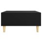 vidaXL Couchtisch Schwarz 60x60x30 cm Holzwerkstoff vidaXL Couchtisch Schwarz 60x60x30 cm Holzwerkstoff