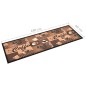 vidaXL Küchenteppich Waschbar Kaffee Braun 60x180 cm vidaXL Küchenteppich Waschbar Kaffee Braun 60x180 cm