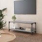 vidaXL TV-Schrank Grau Sonoma 100x33x41 cm Holzwerkstoff und Stahl vidaXL TV-Schrank Grau Sonoma 100x33x41 cm Holzwerkstoff und Stahl