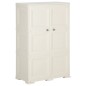 vidaXL Kunststoffschrank 79x43x125 cm Holzdesign Vanilleeis vidaXL Kunststoffschrank 79x43x125 cm Holzdesign Vanilleeis