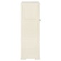 vidaXL Kunststoffschrank 79x43x125 cm Holzdesign Vanilleeis vidaXL Kunststoffschrank 79x43x125 cm Holzdesign Vanilleeis