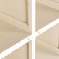 vidaXL Kunststoffschrank 79x43x125 cm Holzdesign Vanilleeis vidaXL Kunststoffschrank 79x43x125 cm Holzdesign Vanilleeis