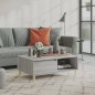 vidaXL Couchtisch Grau Sonoma 90x60x35 cm Holzwerkstoff vidaXL Couchtisch Grau Sonoma 90x60x35 cm Holzwerkstoff