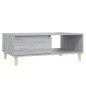 vidaXL Couchtisch Grau Sonoma 90x60x35 cm Holzwerkstoff vidaXL Couchtisch Grau Sonoma 90x60x35 cm Holzwerkstoff