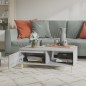 vidaXL Couchtisch Grau Sonoma 90x60x35 cm Holzwerkstoff vidaXL Couchtisch Grau Sonoma 90x60x35 cm Holzwerkstoff