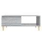 vidaXL Couchtisch Grau Sonoma 90x60x35 cm Holzwerkstoff vidaXL Couchtisch Grau Sonoma 90x60x35 cm Holzwerkstoff
