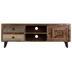 vidaXL TV-Schrank 118×30×40 cm Massivholz Mango