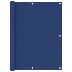 vidaXL Balkon-Sichtschutz Blau 120x500 cm Oxford-Gewebe