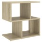vidaXL Nachttisch Sonoma-Eiche 50x30x51,5 cm Holzwerkstoff vidaXL Nachttisch Sonoma-Eiche 50x30x51,5 cm Holzwerkstoff