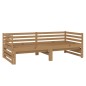 vidaXL Tagesbett Ausziehbar Honigbraun Massivholz Kiefer 2x(90x200) cm vidaXL Tagesbett Ausziehbar Honigbraun Massivholz Kiefer 2x(90x200) cm